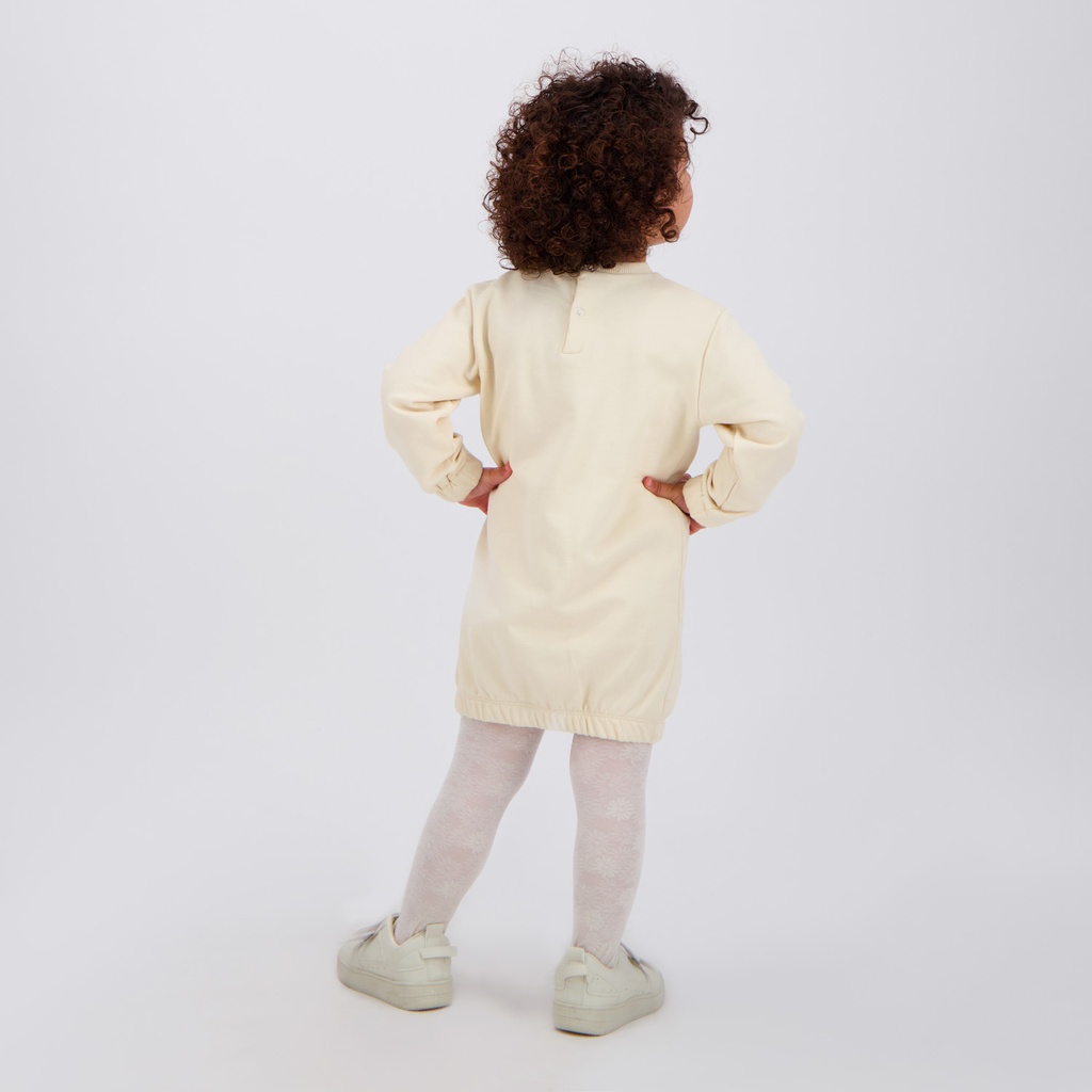 Robe sweat bébé fille CŒUR