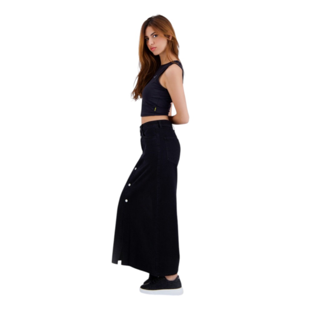 Top femme sans manches avec broderie