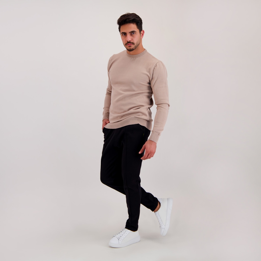 Pull homme en maille fine