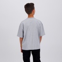 T-shirt oversized garçon manches courtes avec broderie