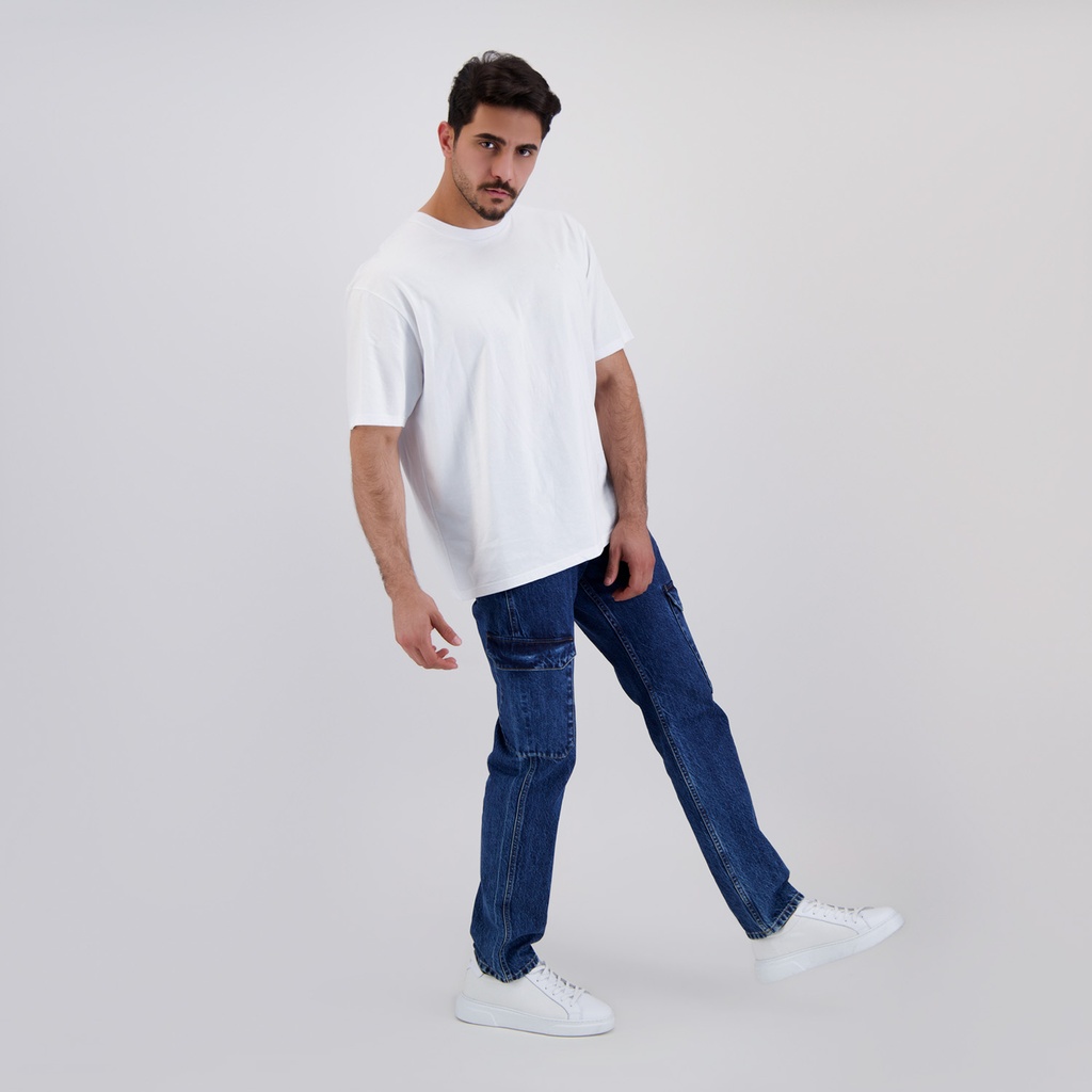 T-shirt oversized homme manches courtes