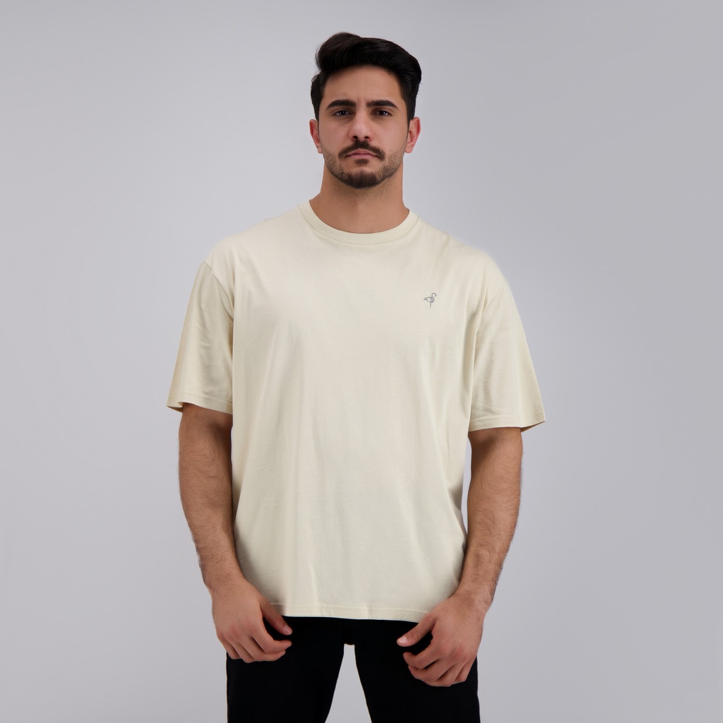 T-shirt oversized homme manches courtes