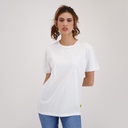 T-shirt femme manches courtes avec broderie