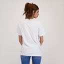 T-shirt femme manches courtes avec broderie