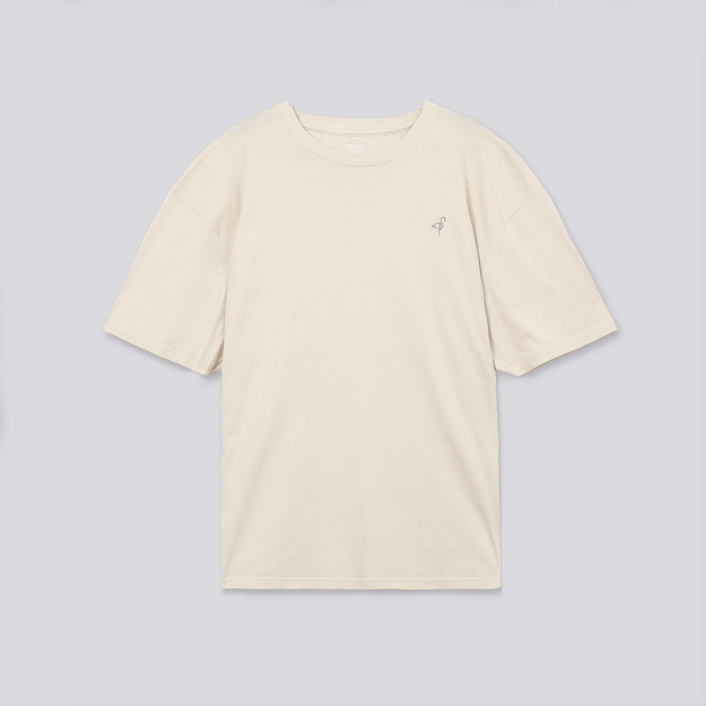 T-shirt oversized homme manches courtes