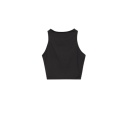 Top femme sans manches avec broderie