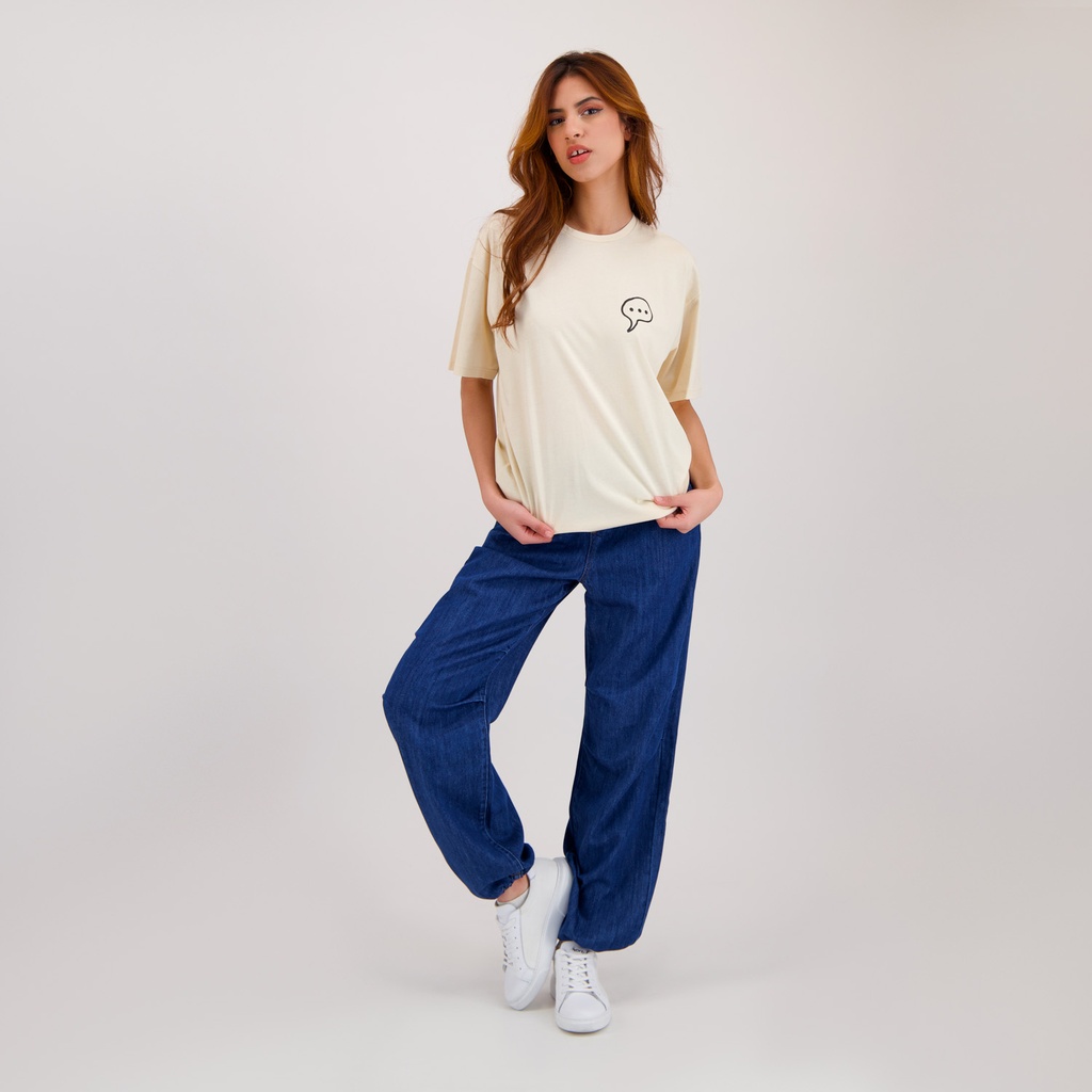 T-shirt oversized femme manches courtes ECH GATELK?