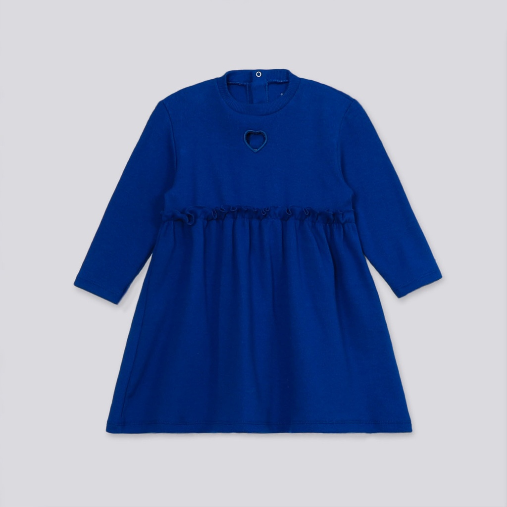 Robe bébé fille avec cut out cœur