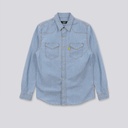 Chemise western homme en jeans - SHEMS