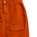 Jupe mini femme  avec poche à rabat - MARAM