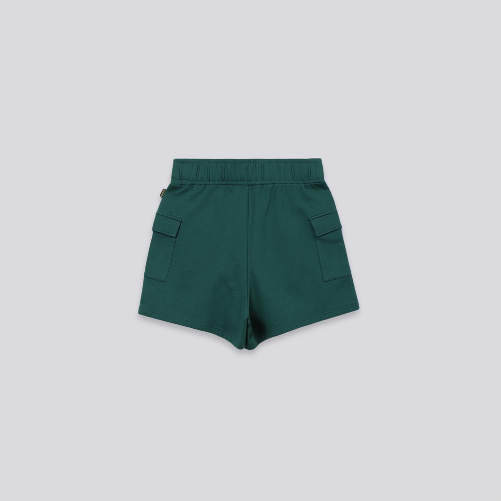 Short cargo femme en molleton