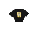 Sweat crop femme manches courtes NICE MOOD