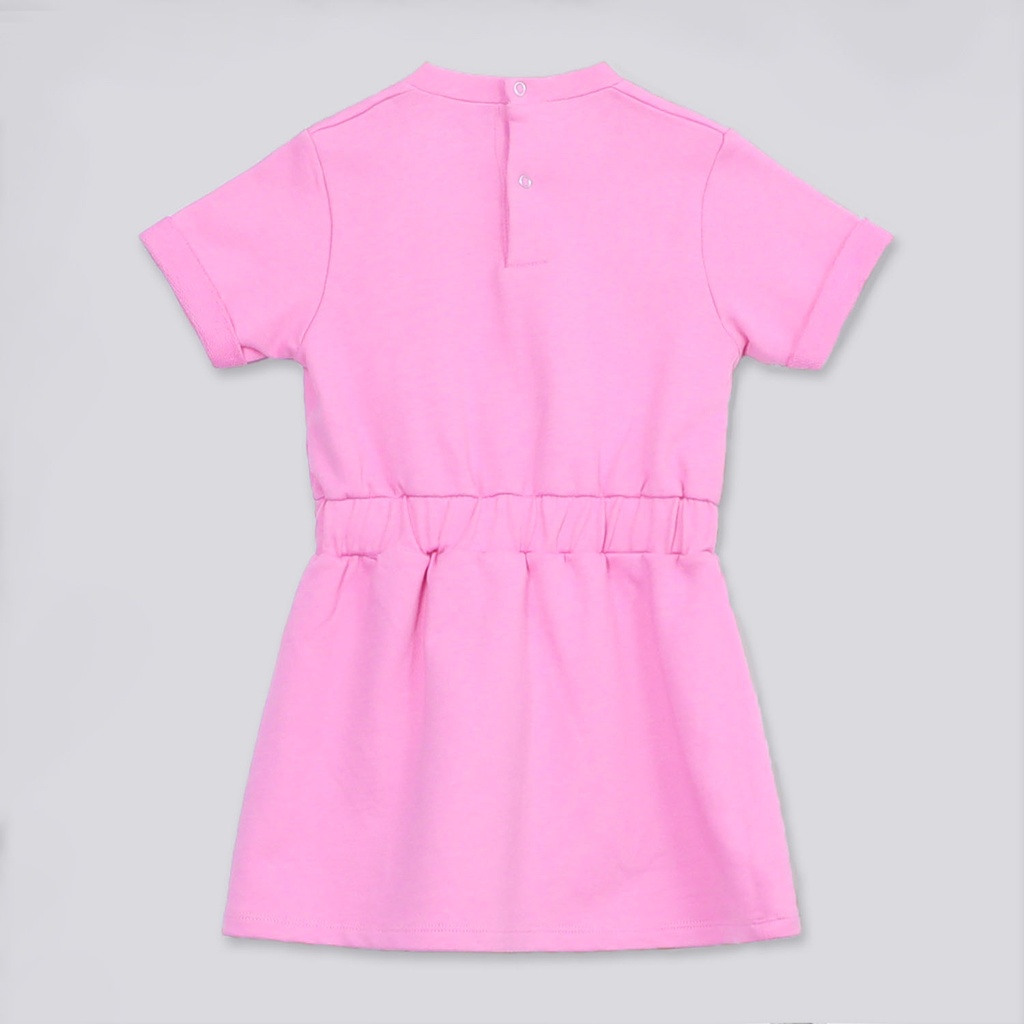 Robe bébé fille avec ceinture à la taille