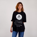 T-shirt oversized unisexe adulte manches courtes EDUCATION SYSTEM