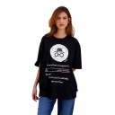 T-shirt oversized unisexe adulte manches courtes EDUCATION SYSTEM