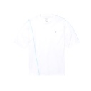 T-shirt oversized homme manches courtes avec piping et broderie