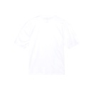 T-shirt oversized homme manches courtes avec piping et broderie