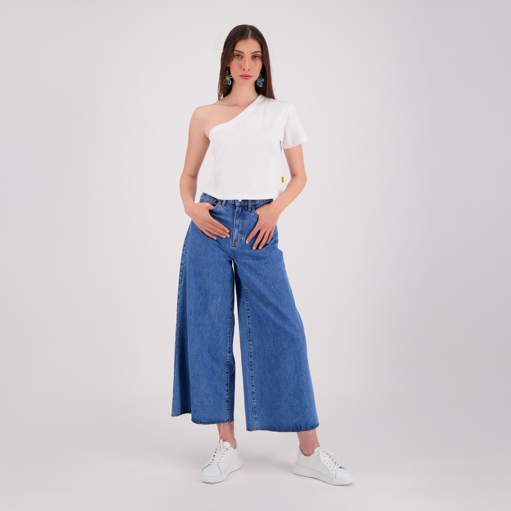 Wide leg jeans femme - WIDED