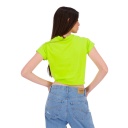 T-shirt sur taille femme manches courtes avec nœud VISAGE