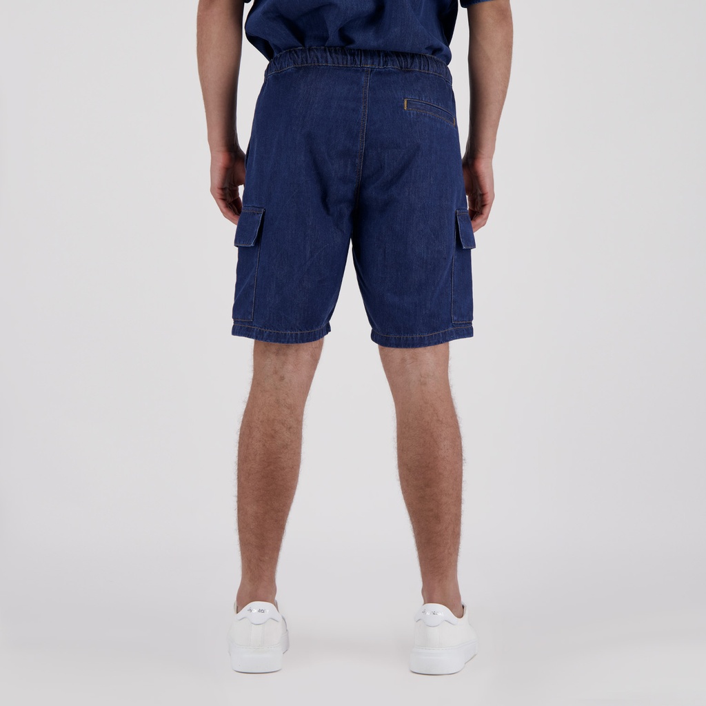 Short cargo homme en jeans -YAZID