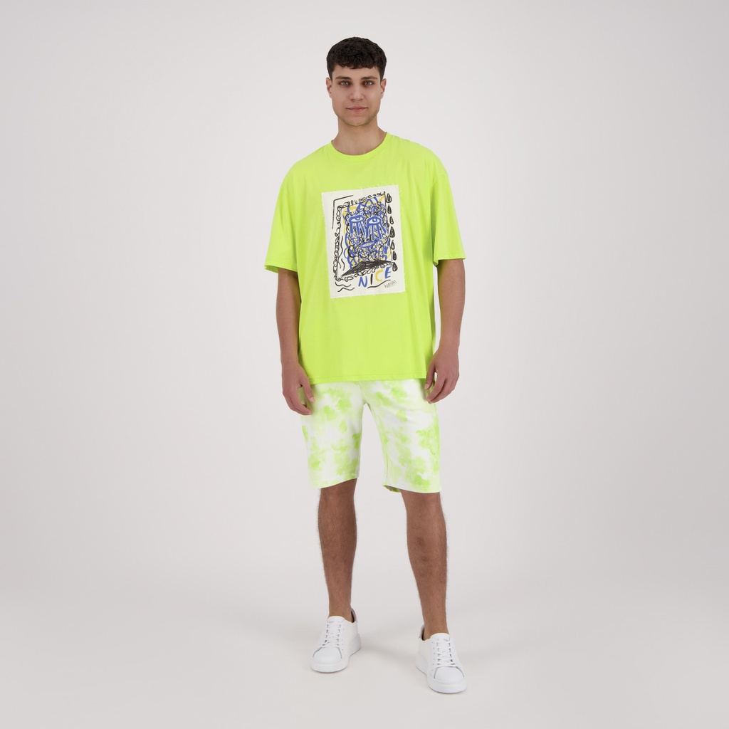 T-shirt oversized homme manches courtes LOOK NICE