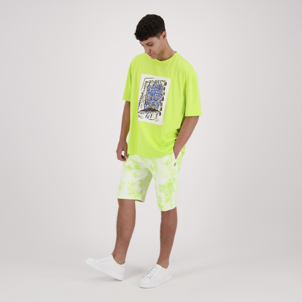 T-shirt oversized homme manches courtes LOOK NICE