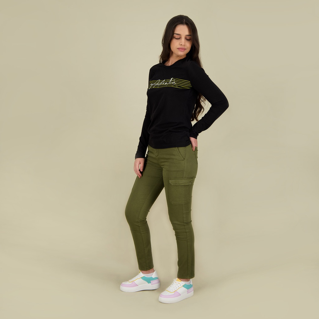 PANTALON CARGO FEMME