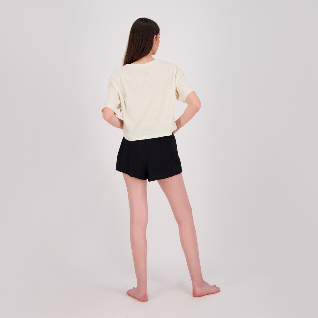 Ensemble femme manches courtes t-shirt et short POP CORN