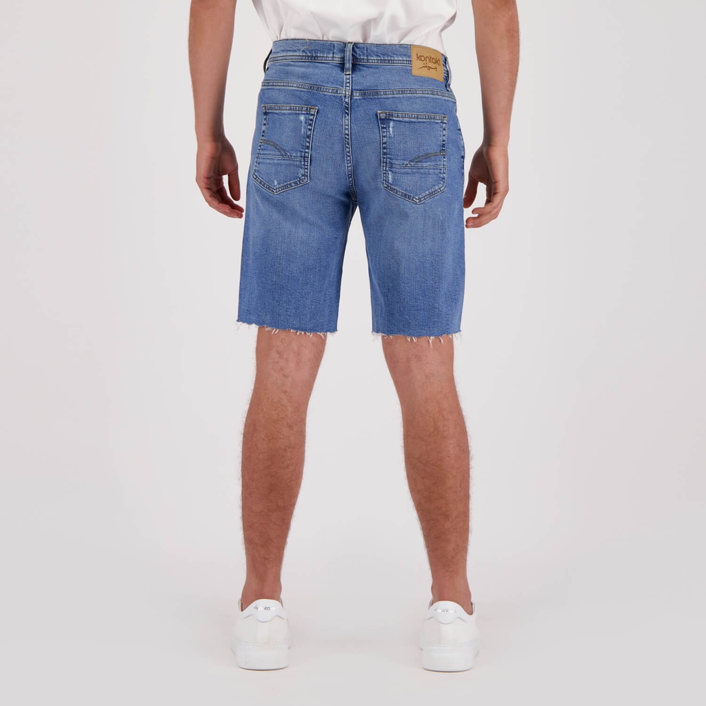 Short homme en jeans avec déchirures - YASSINE