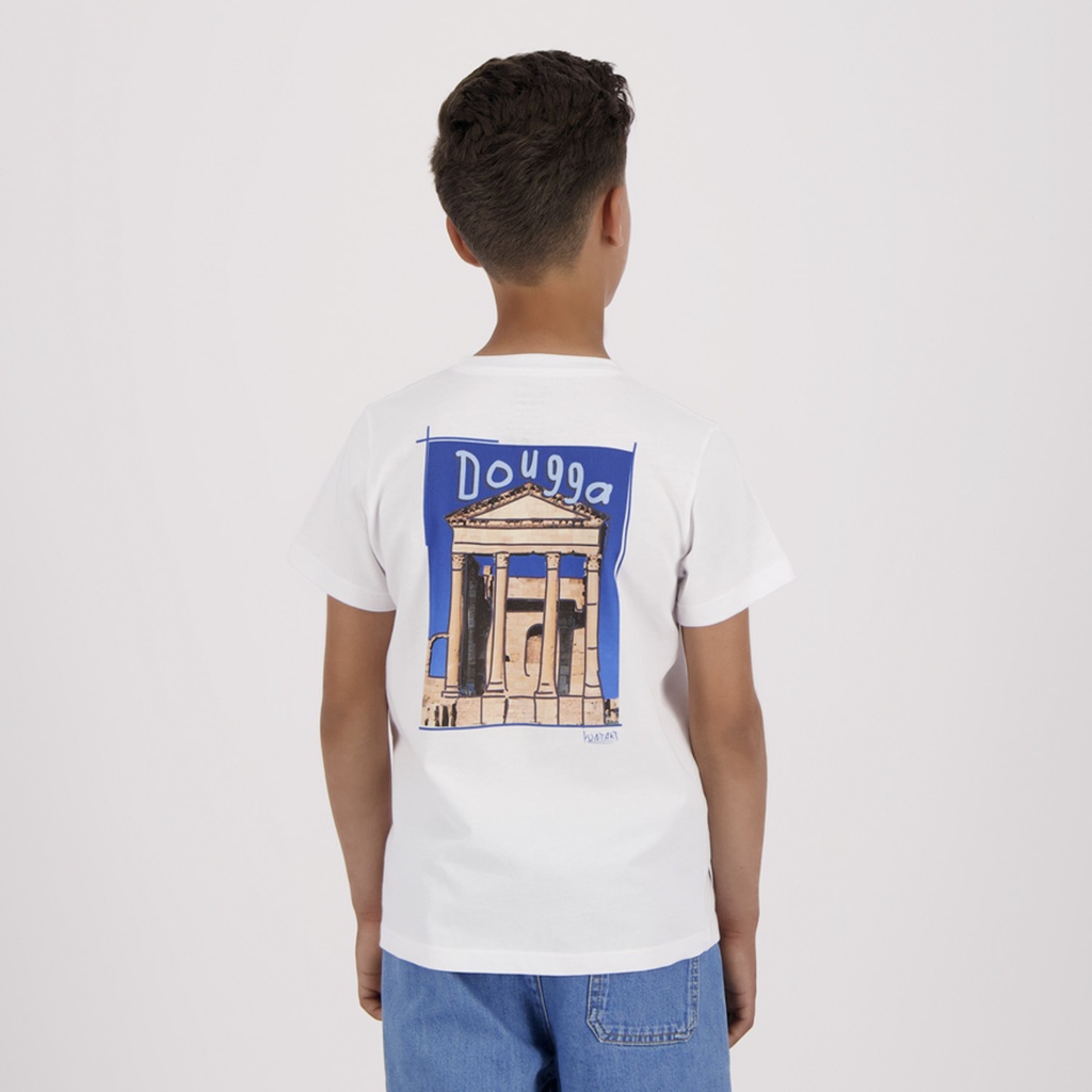 T-shirt unisexe enfant manches courtes DOUGGA