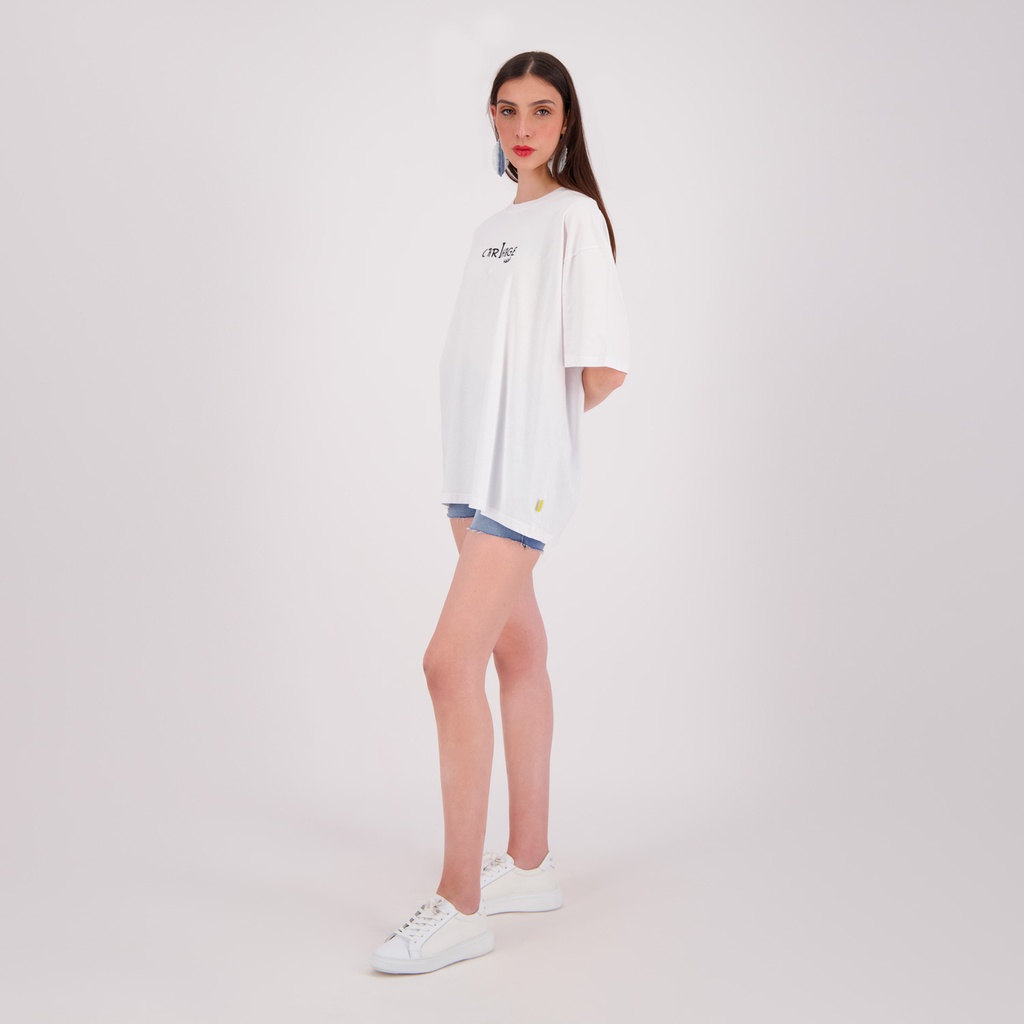 T-shirt oversized unisexe manches courtes CARTHAGE