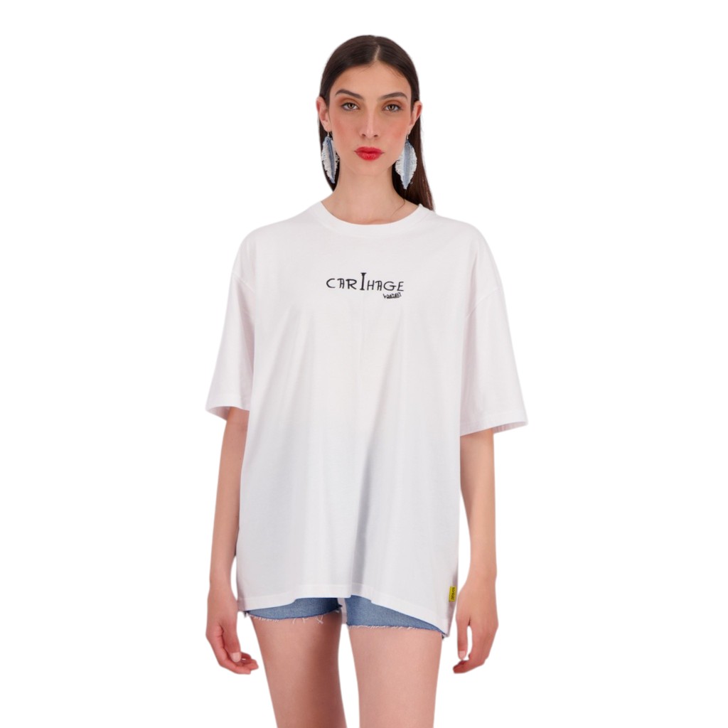 T-shirt oversized unisexe manches courtes CARTHAGE