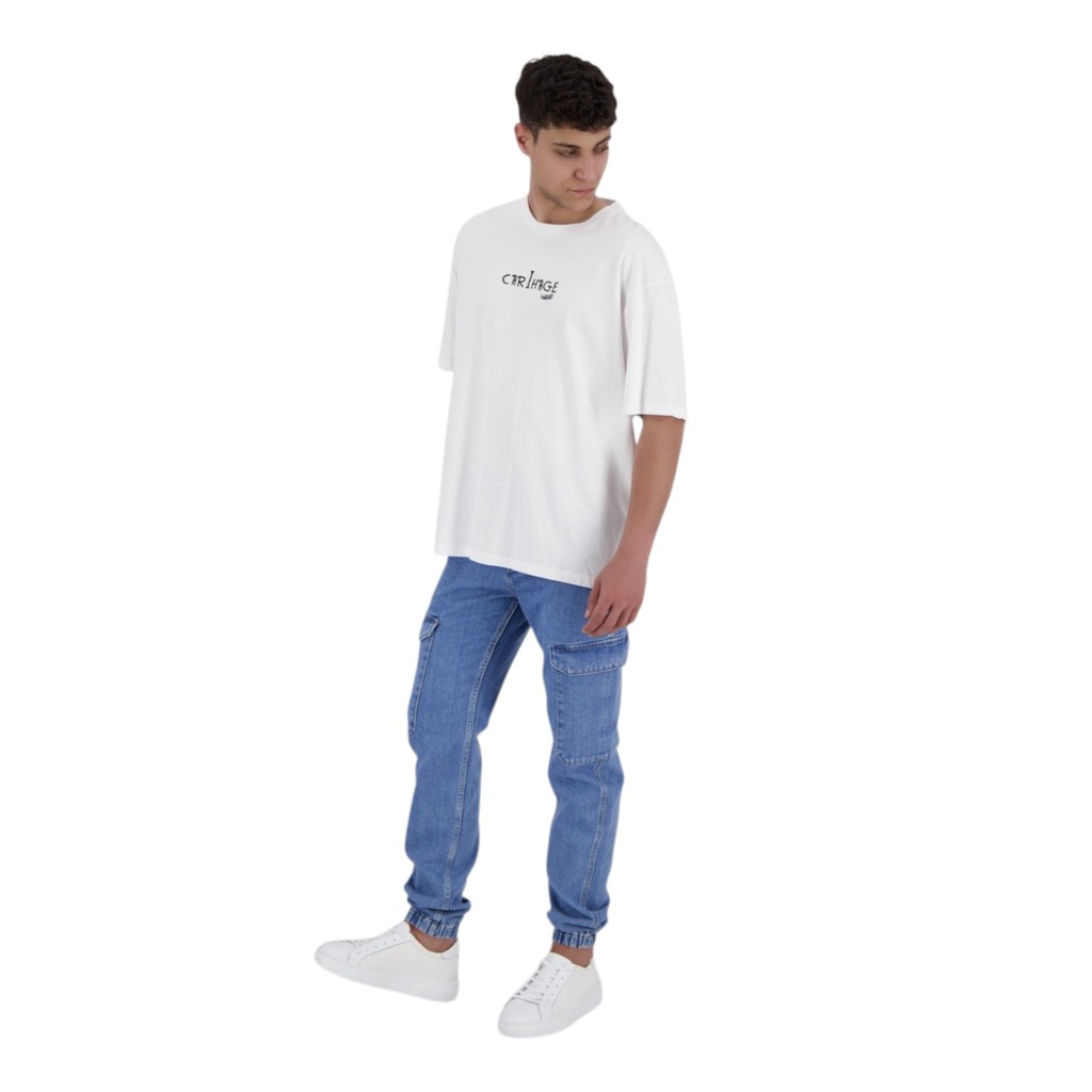 T-shirt oversized unisexe manches courtes CARTHAGE