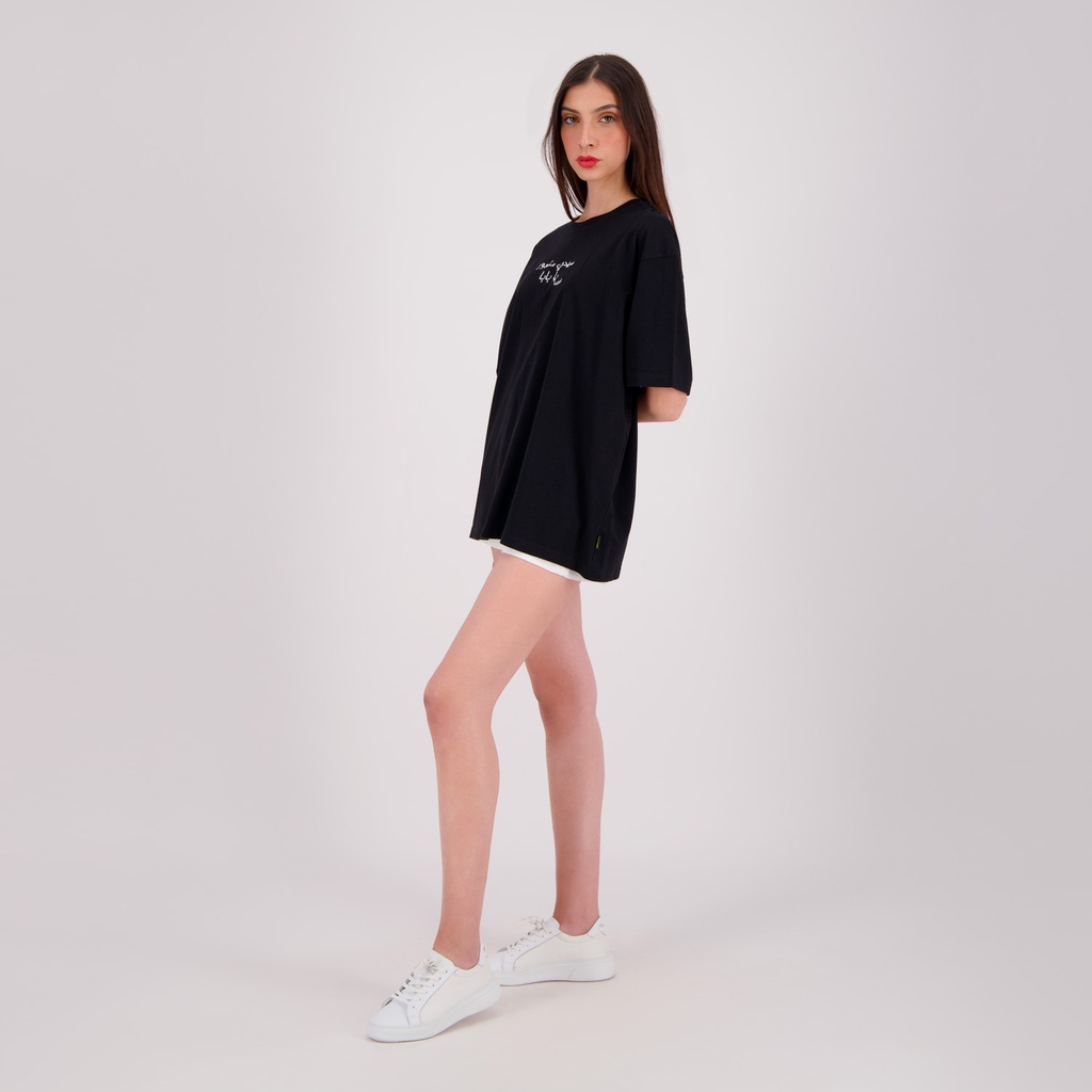 T-shirt oversized unisexe manches courtes سيدي منصور يا بابا