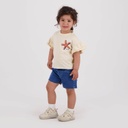 T-shirt bébé fille manches courtes avec volant STARFISH