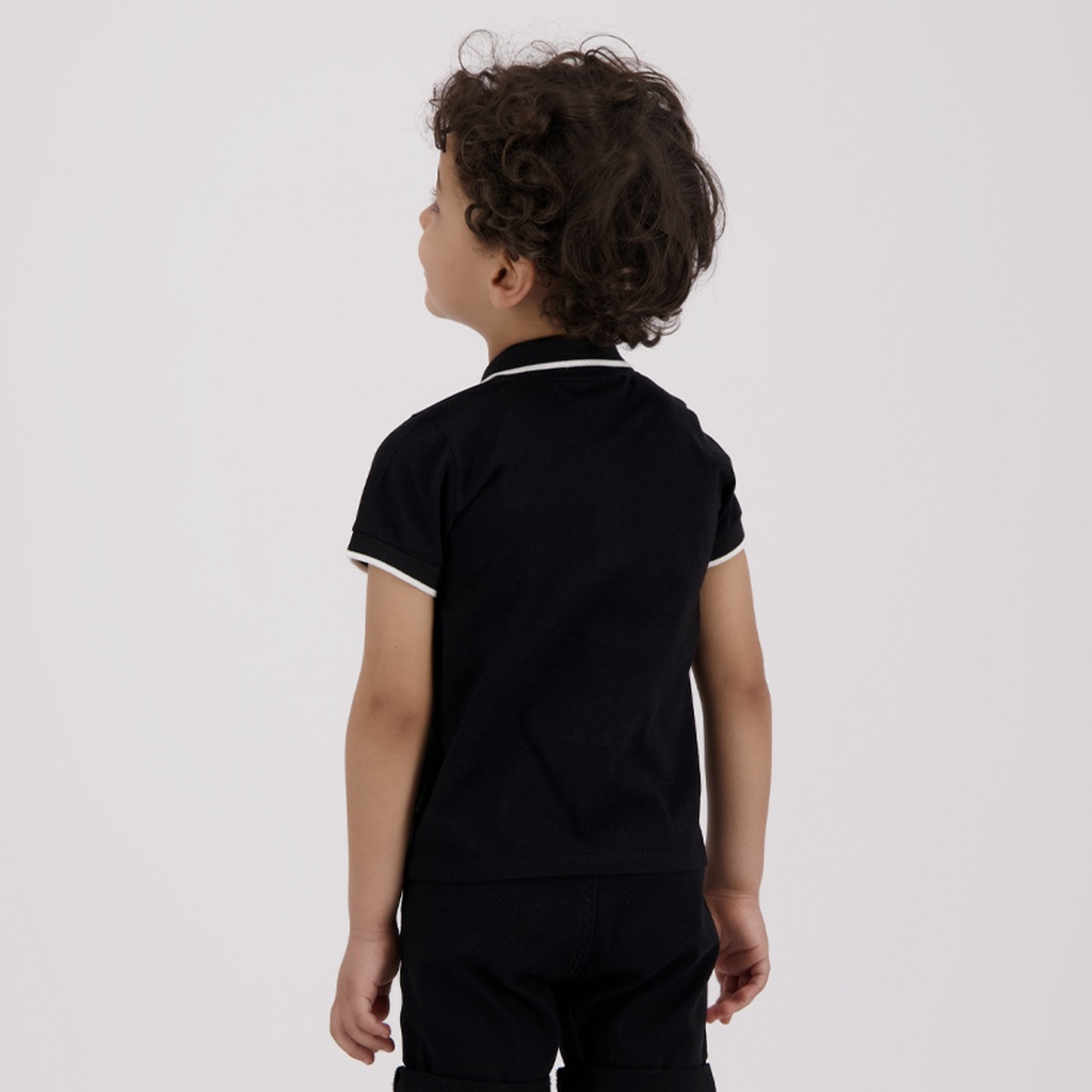 Polo bébé manches courtes avec broderie