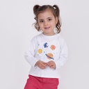 T-SHIRT BEBE MANCHES LONGUES SPACE