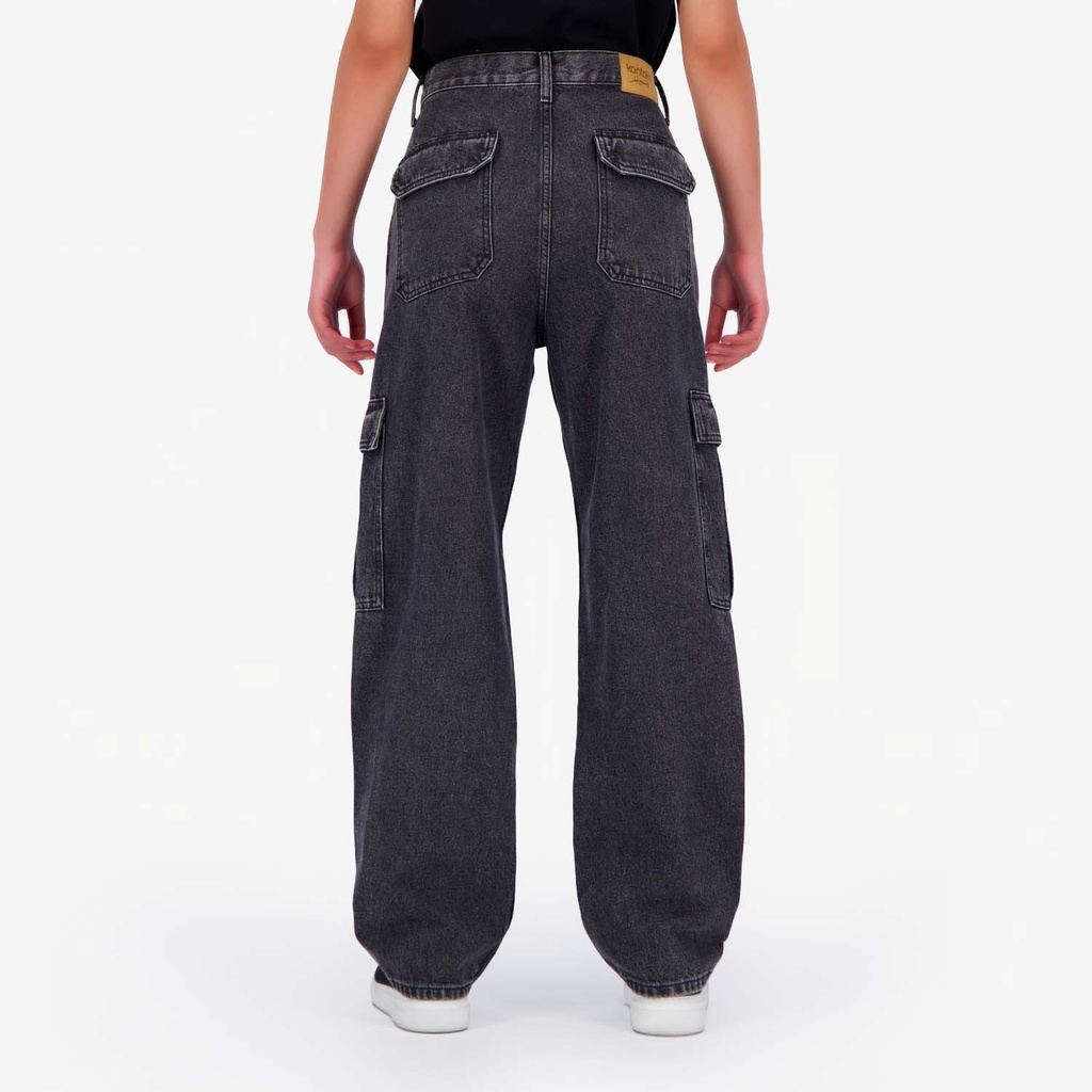 Cargo jeans femme - KAMILA