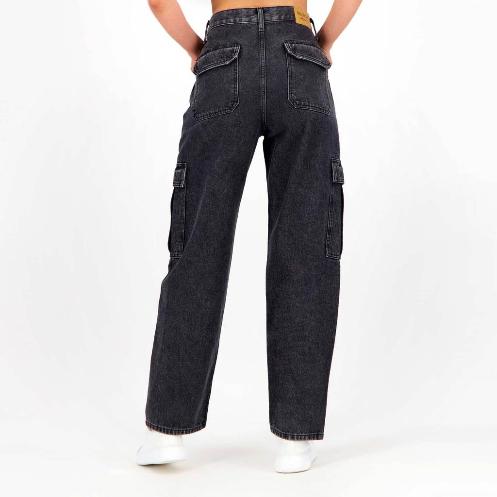 Cargo jeans femme - KAMILA