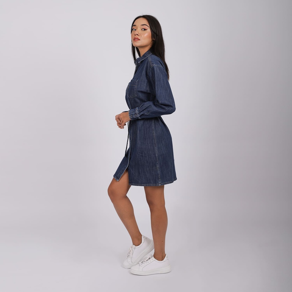 Robe chemise femme en jeans - RAIFA