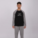 Pyjama homme manches raglan نقطة و أرجع للسطر