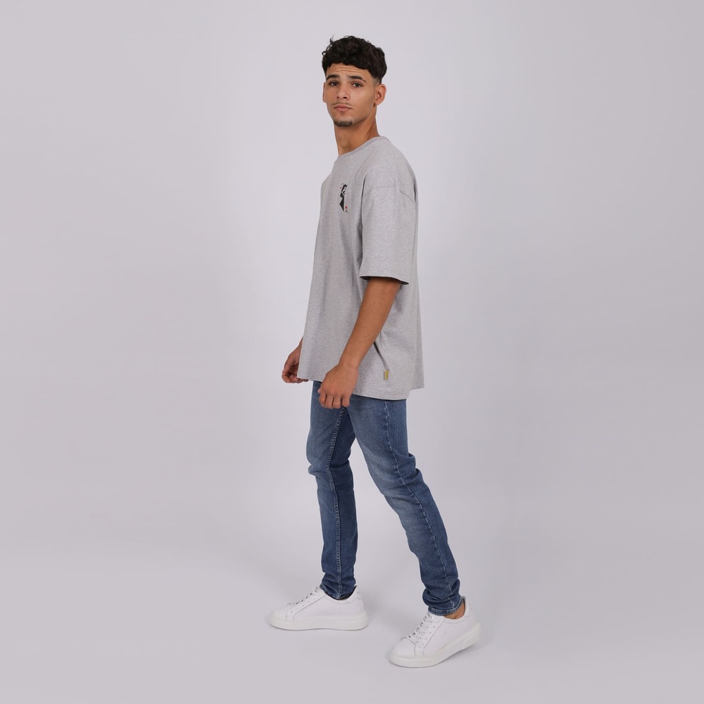 T-shirt oversized homme manches courtes الري