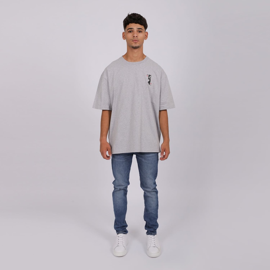 T-shirt oversized homme manches courtes الري