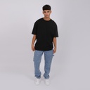 T-shirt oversized homme manches courtes ما تفكرشي في الأحزان