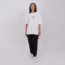 T-shirt oversized unisexe adulte manches courtes الري يشكب على الكل