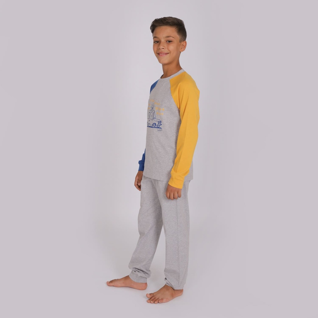 Pyjama garçon manches raglan WIWA