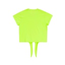 T-shirt sur taille femme manches courtes avec nœud VISAGE