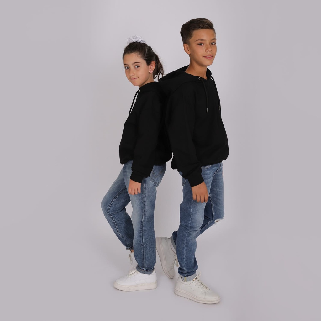 Hoodie unisexe enfant avec broderie