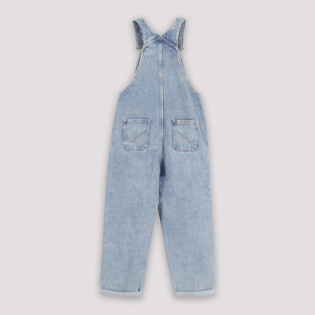 Salopette fille en jeans