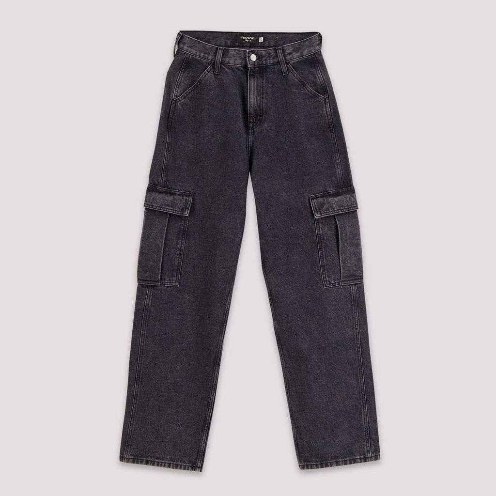 Cargo jeans femme - KAMILA